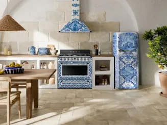 Frigorifero Blu Mediterraneo di Smeg
