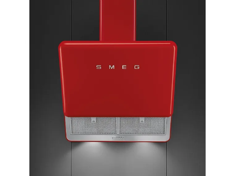 Cappa 50s Style KFAB75RD Decorativa Murale di Smeg