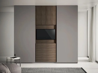 Armadio con ante scorrevoli Plana di Dielle Modus