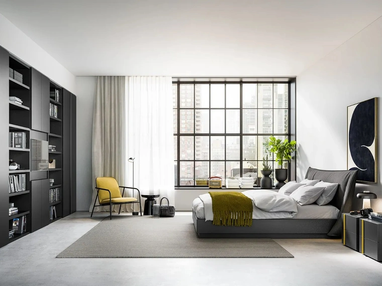 Armadio con ante battenti Shape di Dielle Modus