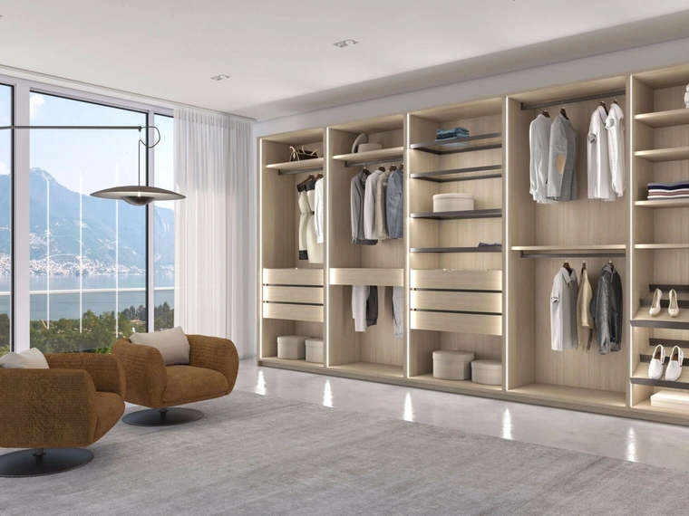 Cabina Armadio Tecnopolis Free Metal Wood di Presotto