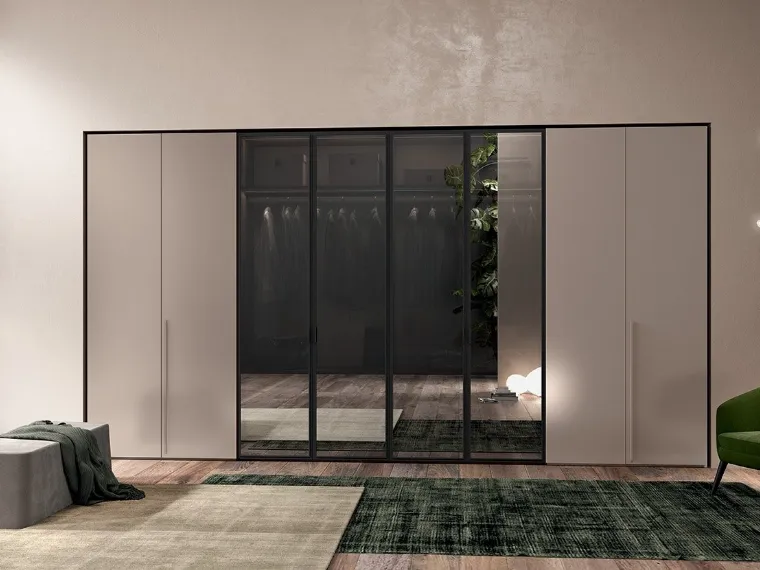 Armadio Vitalyty Solid e Sunrise di Colombini Casa