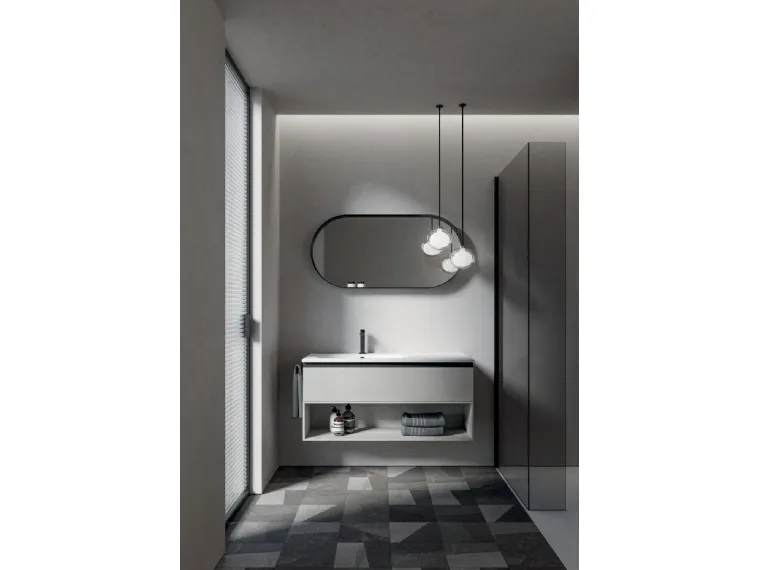 Mobile da Bagno sospeso My Time 07 di Ideagroup