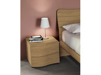 Comodino moderno con design a onda Arco di SantaLucia