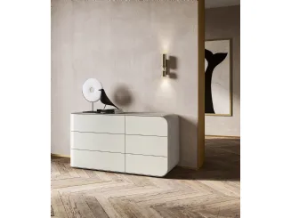 Comò Passion in laccato opaco di Presotto