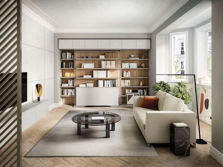 Letto a scomparsa LGM 2-0 Book Table di Clei