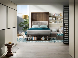 Letto a scomparsa Swing 02 di Clei
