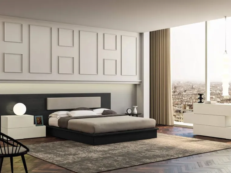Letto Essential Alto con testiera di Fratelli Mirandola