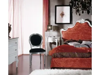 Letto barocco Infinity con box contenitore di Fratelli Mirandola