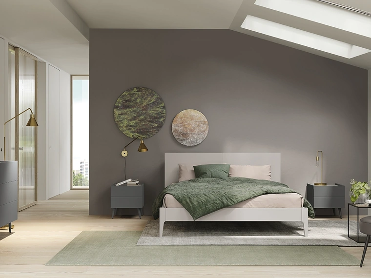 Letto matrimoniale Mushy di Colombini Casa