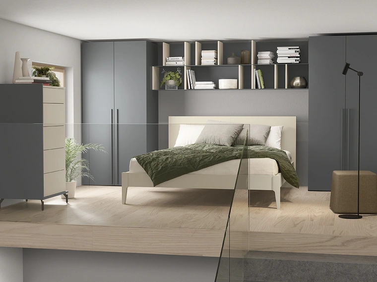 Letto matrimoniale Mushy di Colombini Casa