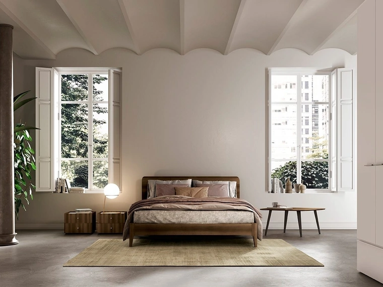 Letto con testiera Sector di Colombini Casa