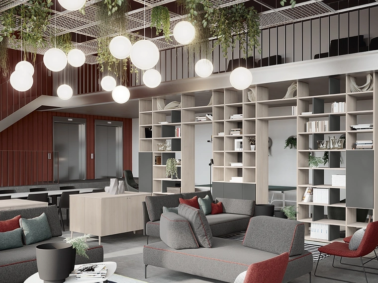 Libreria Golf Infinity R04 di Colombini Casa