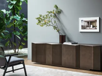 Madia dal design moderno in legno Bernois di Bonaldo