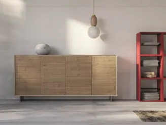 Madia Domus Art 1672|pa a quattro ante in legno Fratelli Mirandola