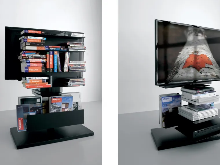 Mobile porta tv Girogiro SystemSY20C con libri