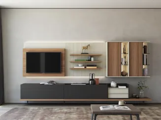 Mobile Porta Tv in legno X2 di Astor Mobili