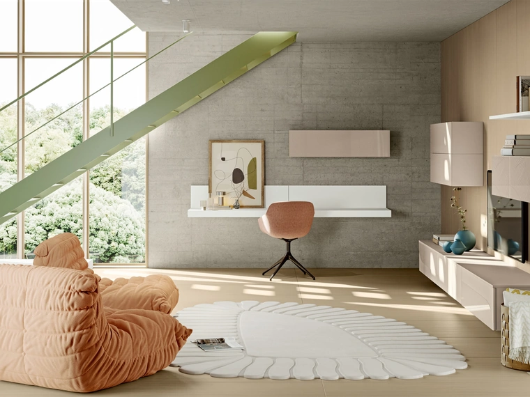 Parete Attrezzata Eclettica EG002 di Colombini Casa