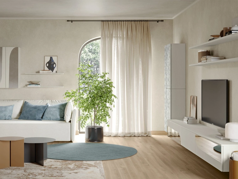 Parete Attrezzata Eclettica EG004 di Colombini Casa