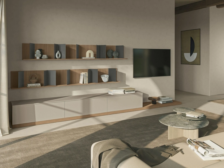 Parete Attrezzata Night & Day L01NS di Colombini Casa