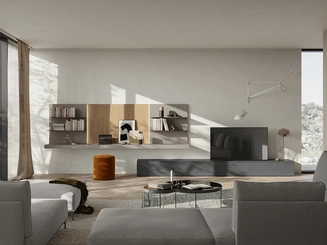 Parete Attrezzata Night & Day L02 di Colombini Casa