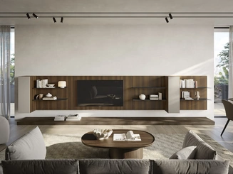 Parete Attrezzata Night & Day L02NS di Colombini Casa