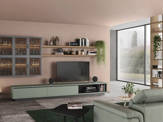 Parete Attrezzata Night & Day L05 di Colombini Casa