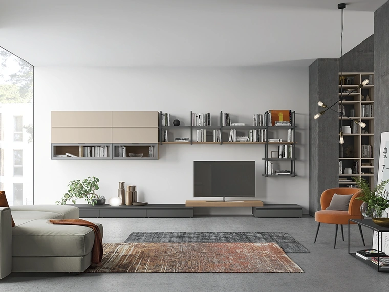 Parete Attrezzata Night & Day L20 di Colombini Casa