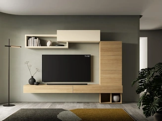 Parete Attrezzata Pratico PTG408 di SantaLucia