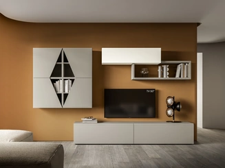 Parete Attrezzata Pratico PTG422 di SantaLucia