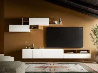 Parete Attrezzata Pratico PTG436 di SantaLucia