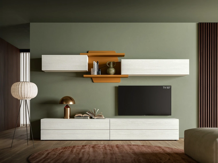 Parete Attrezzata Pratico PTG443 di SantaLucia