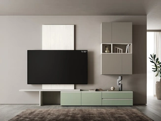 Parete Attrezzata Pratico PTG451 di SantaLucia