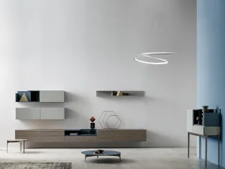Parete Attrezzata moderna KV005 di SantaLucia
