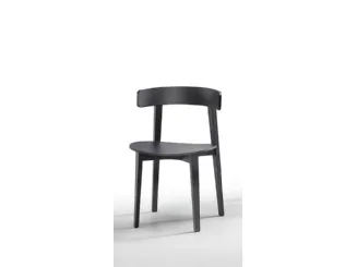 Sedia in legno Maya S L LG di Midj