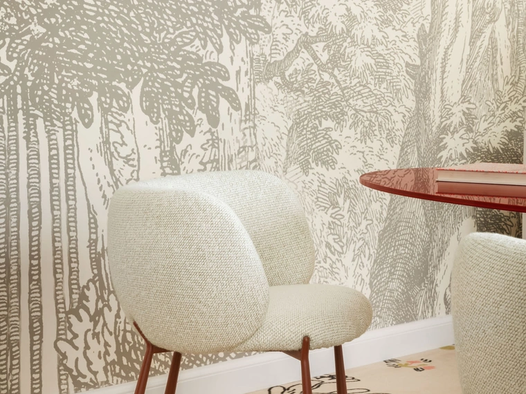 Sedia imbottita Mys di Midj