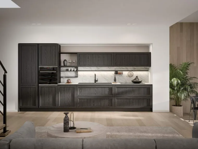 Cucina Moderna lineare Clio Composizione 04 di Prima Cucine