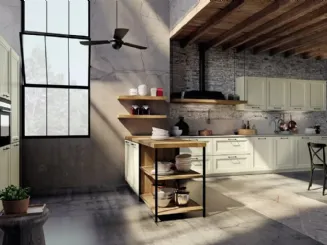 Cucina Moderna con penisola Charme di Fratelli Mirandola